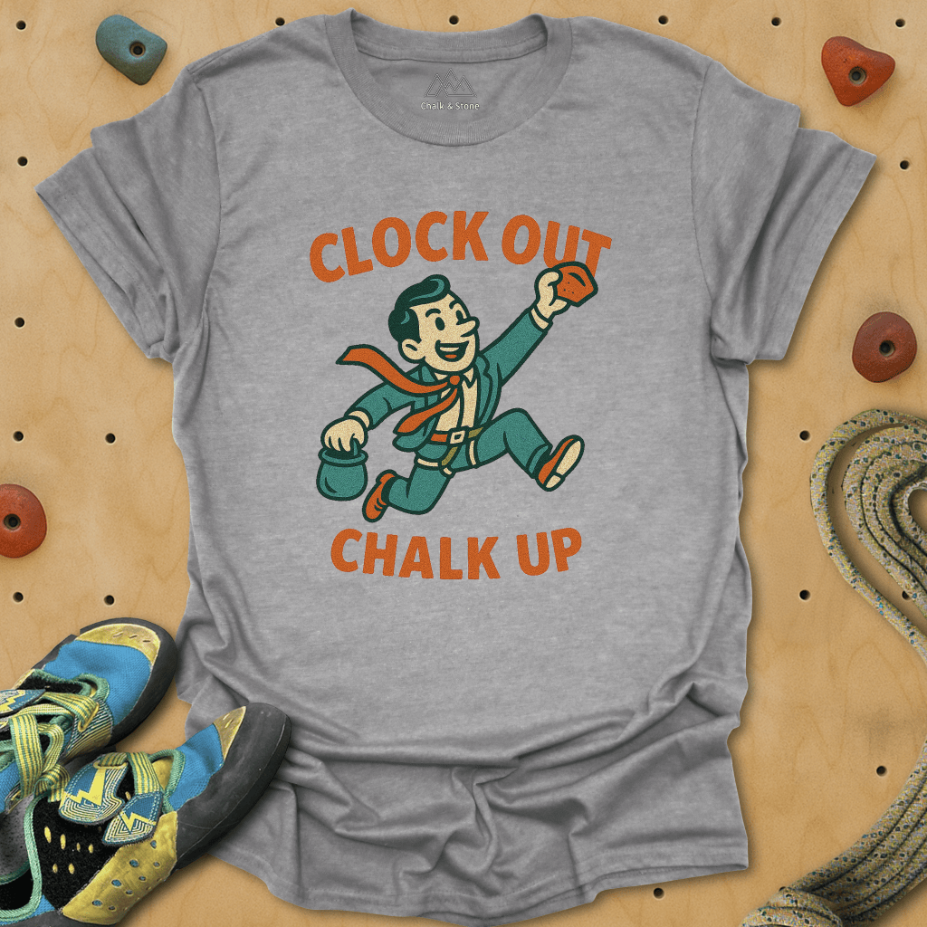 Clock Out Chalk Up Tee