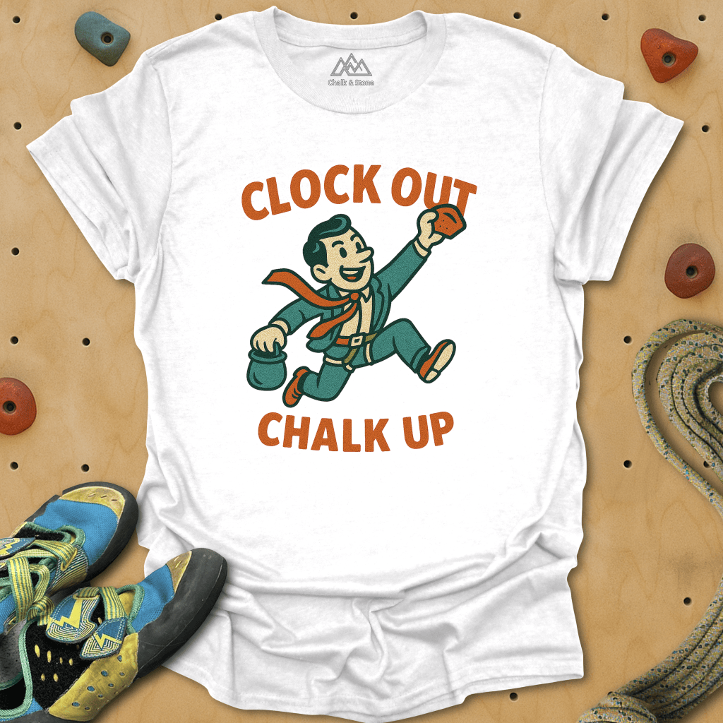 Clock Out Chalk Up Tee