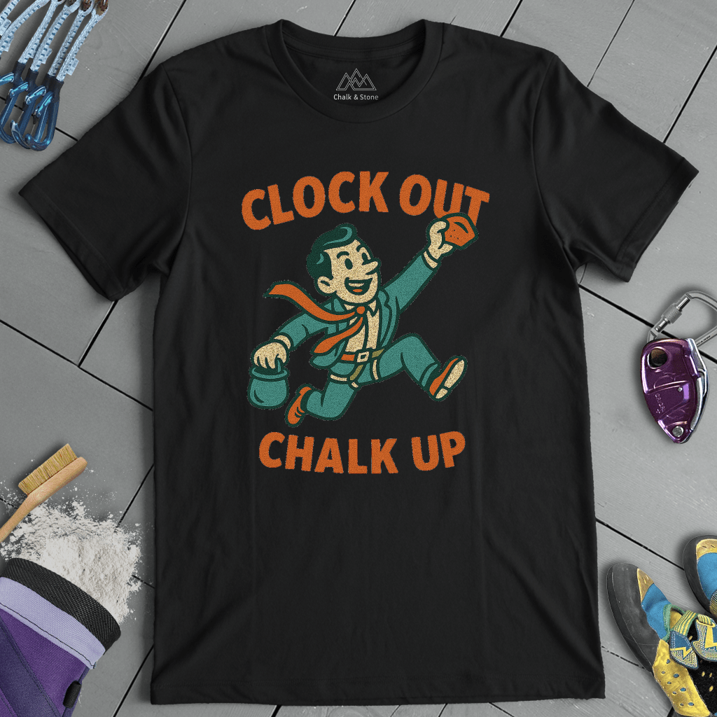 Clock Out Chalk Up Tee