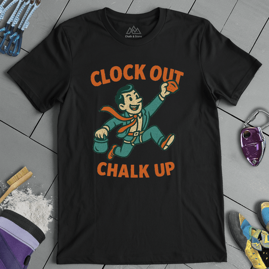 Clock Out Chalk Up Tee