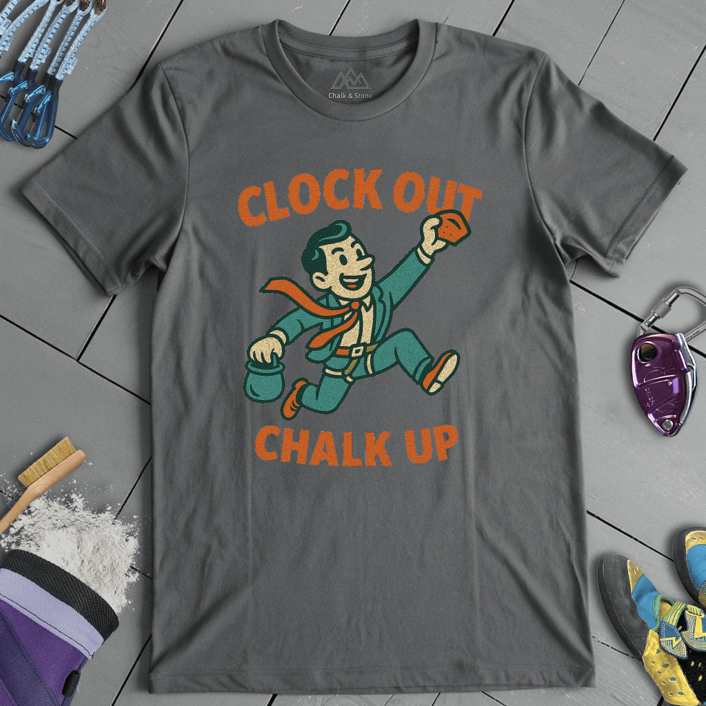 Clock Out Chalk Up Tee