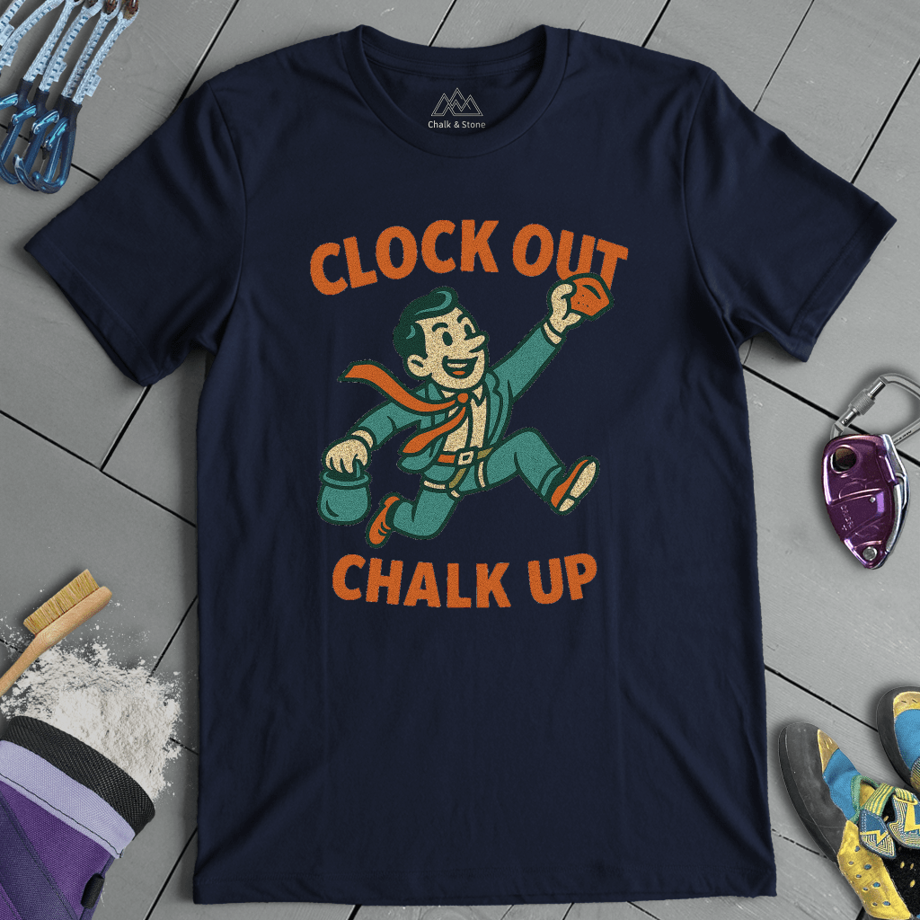 Clock Out Chalk Up Tee