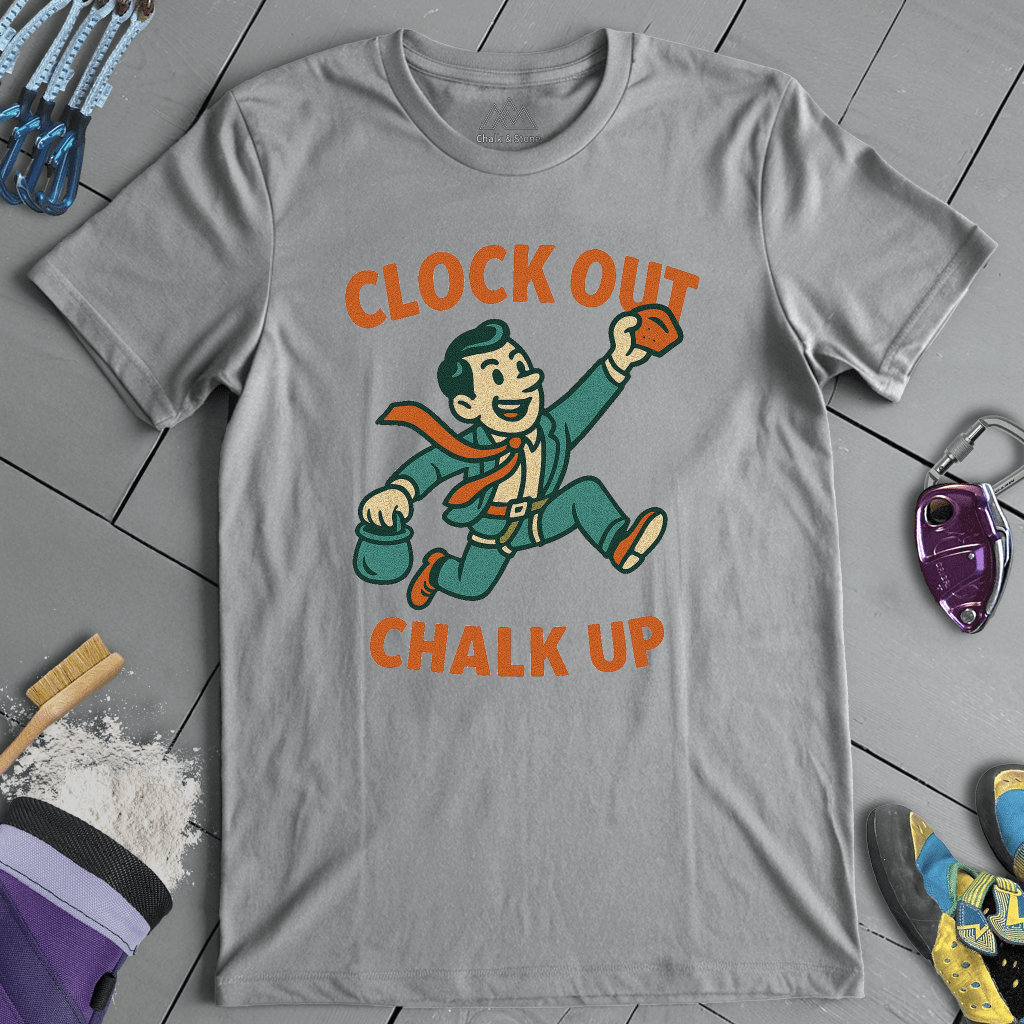 Clock Out Chalk Up Tee