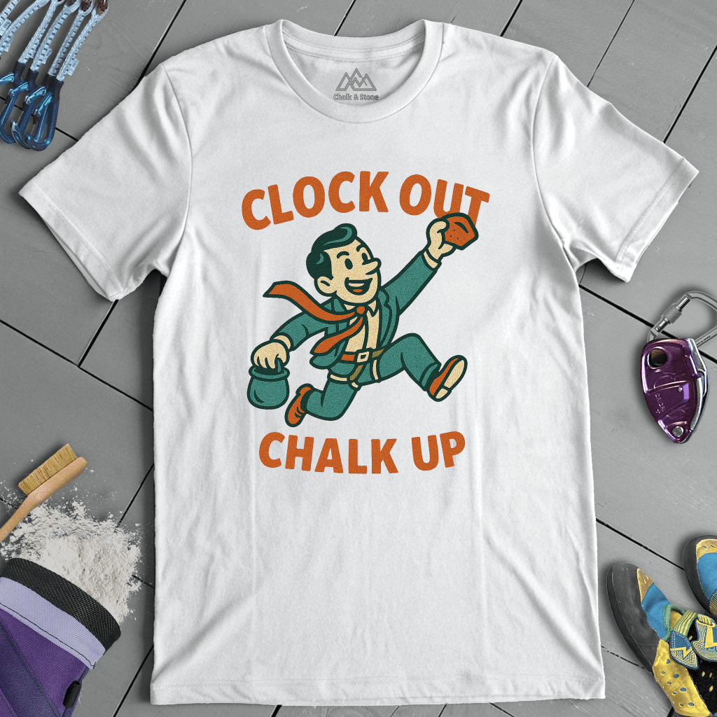 Clock Out Chalk Up Tee