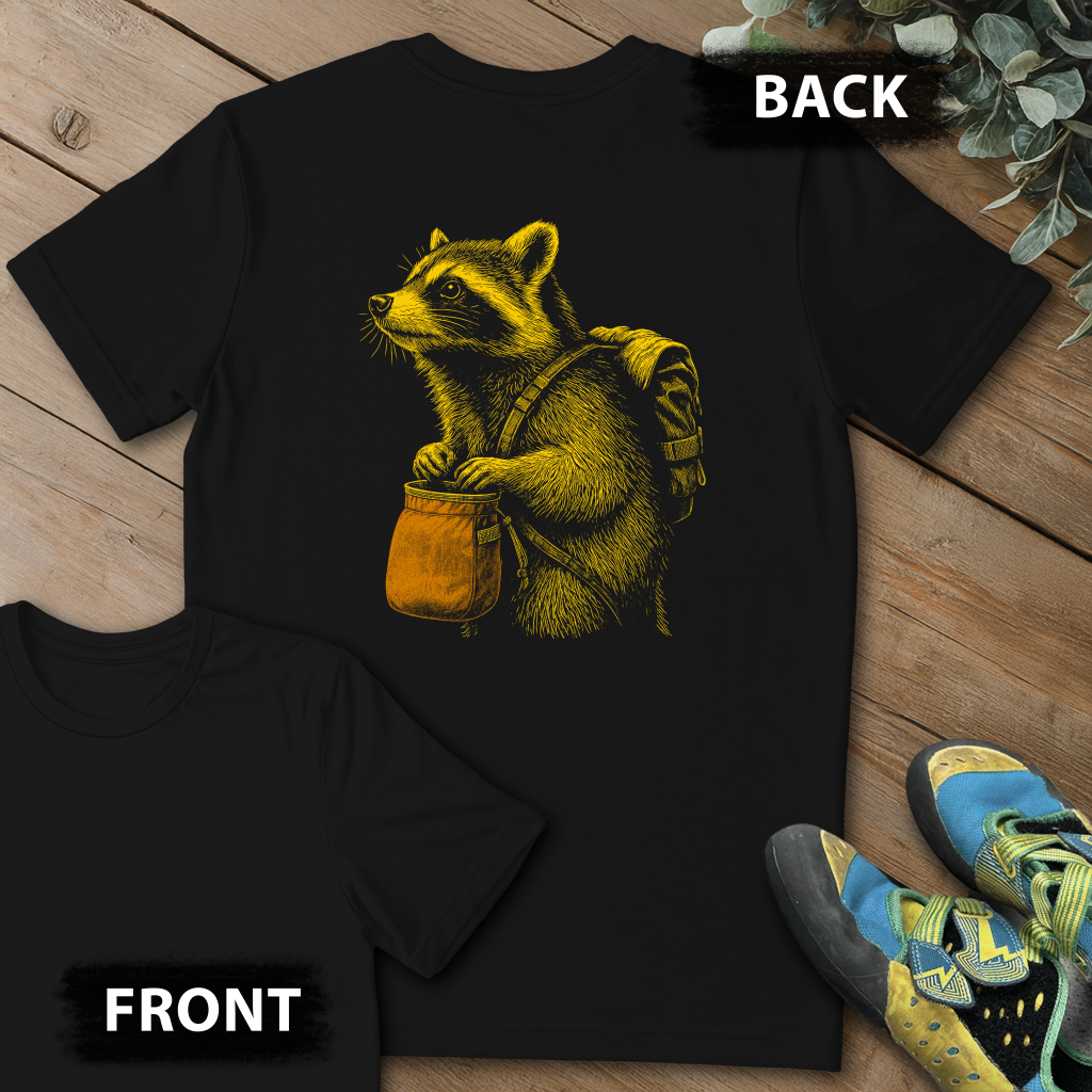 Raccoon Chalk Up Backprint Tee