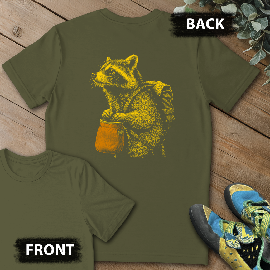 Raccoon Chalk Up Backprint Tee