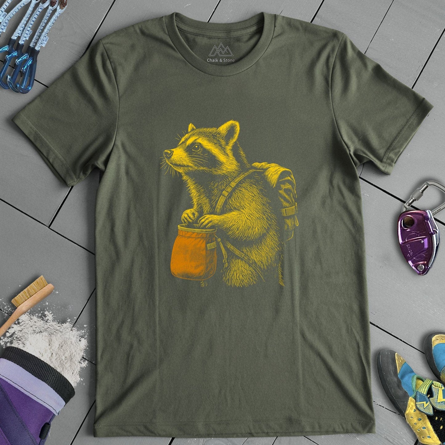 Raccoon Chalk Up Tee