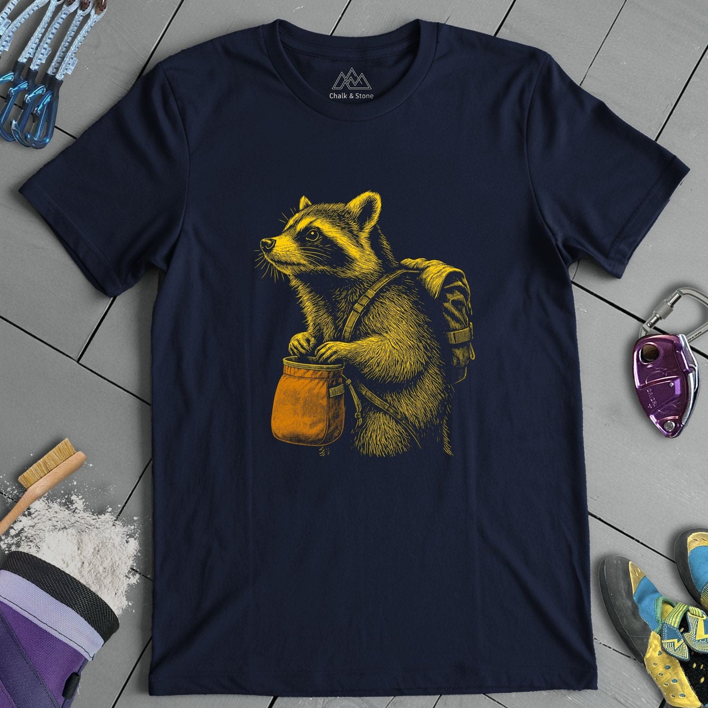 Raccoon Chalk Up Tee