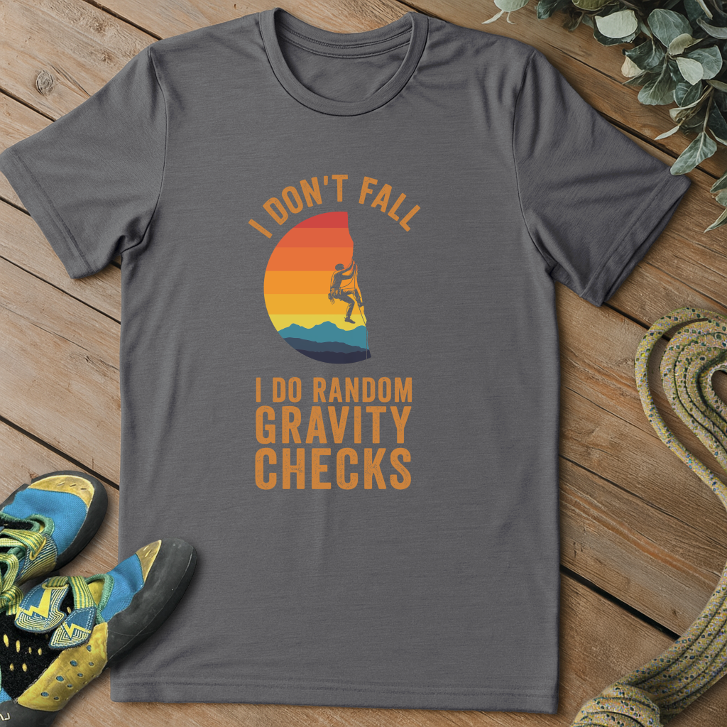 Random Gravity Checks Tee
