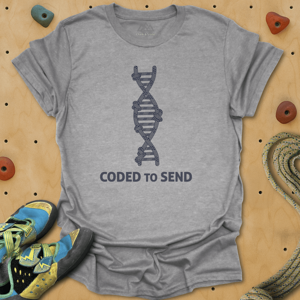 Coded to Send Tee