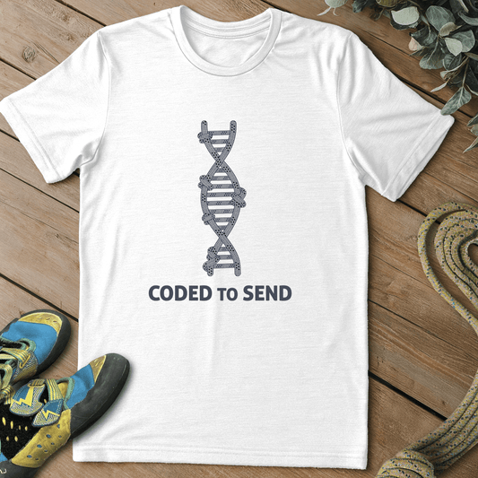 Coded to Send Tee