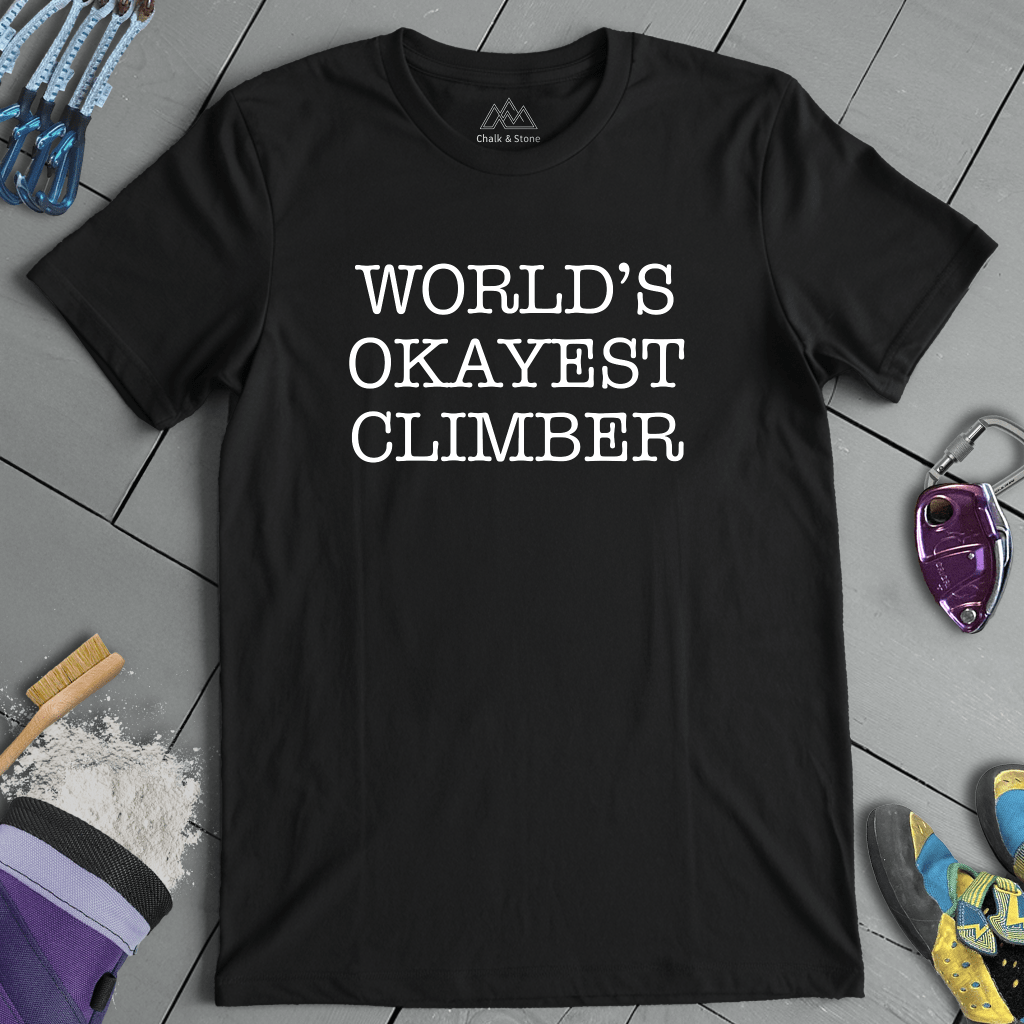 World Okayest Climber Tee