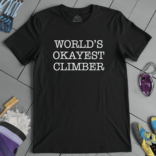 World Okayest Climber Tee