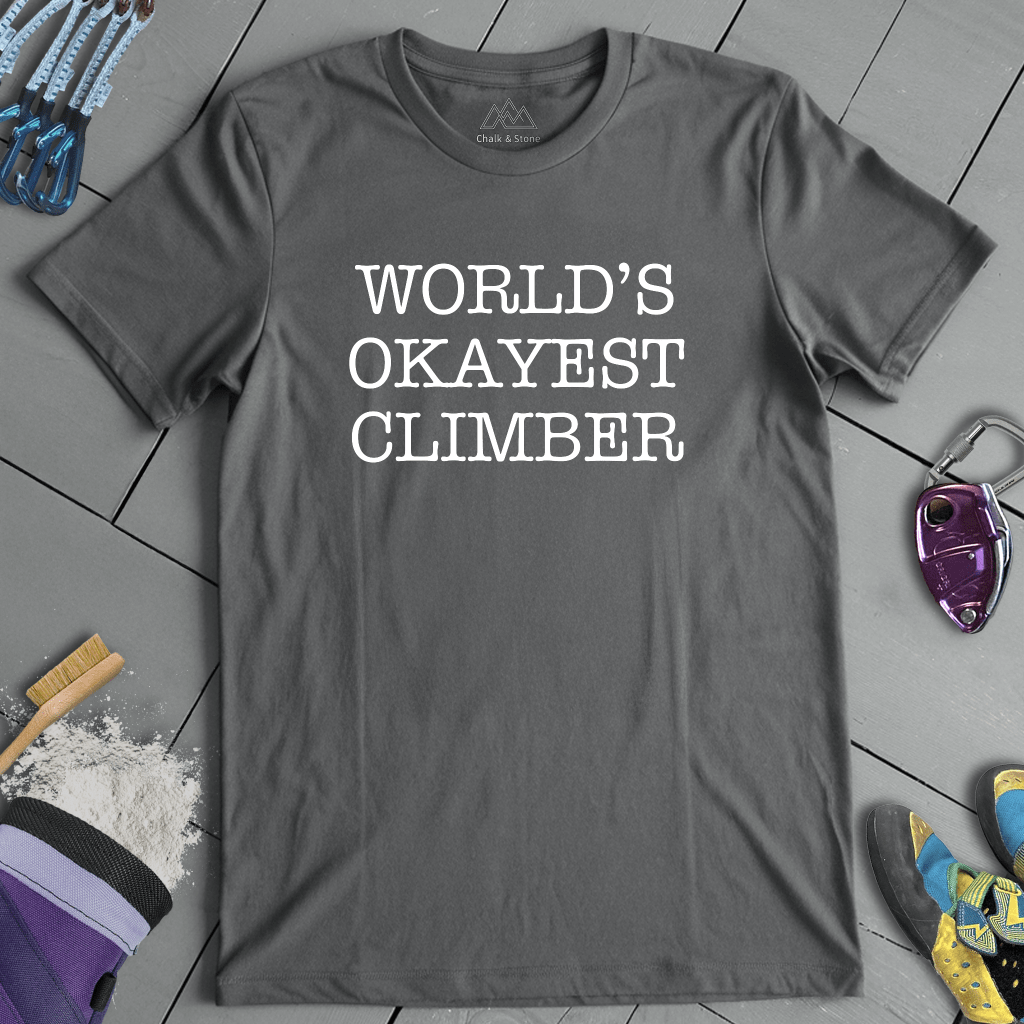 World Okayest Climber Tee