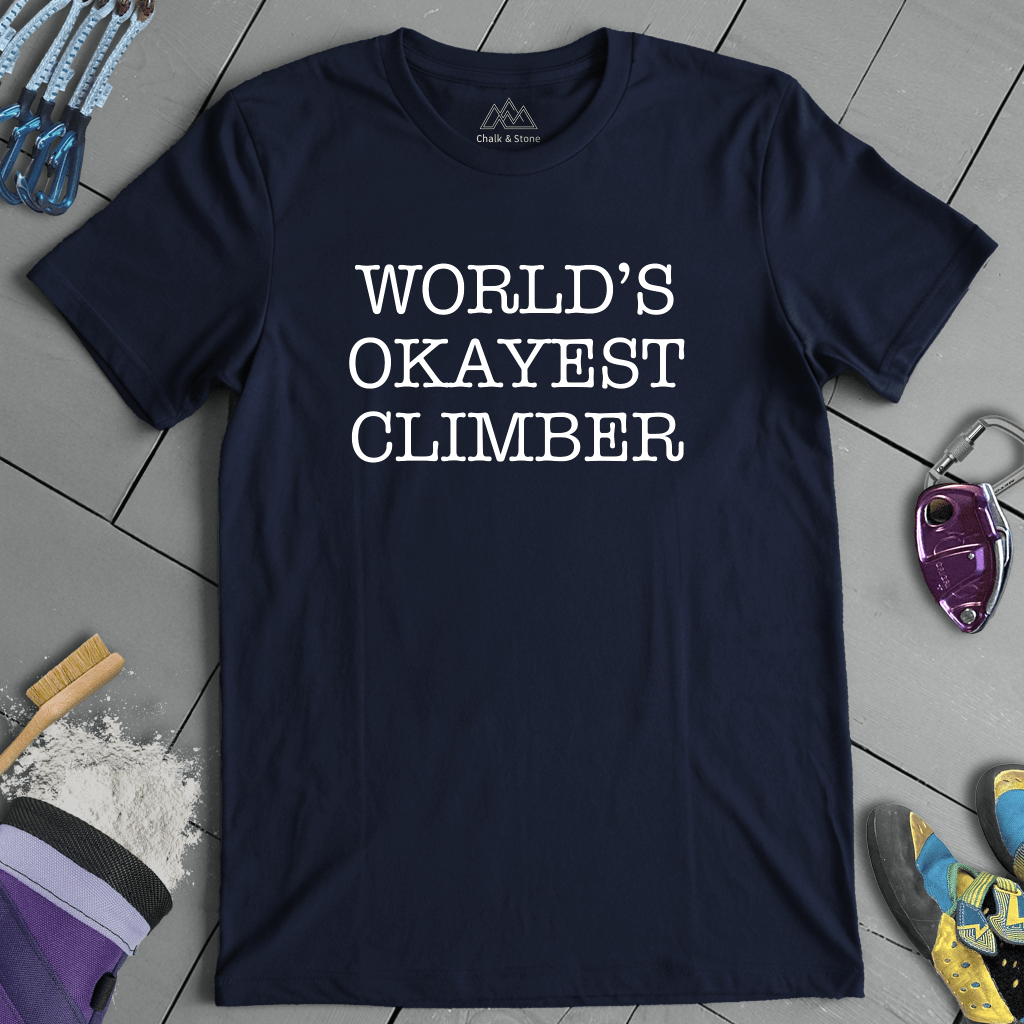 World Okayest Climber Tee