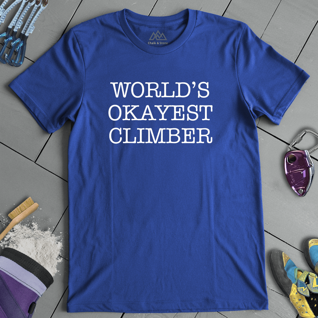 World Okayest Climber Tee