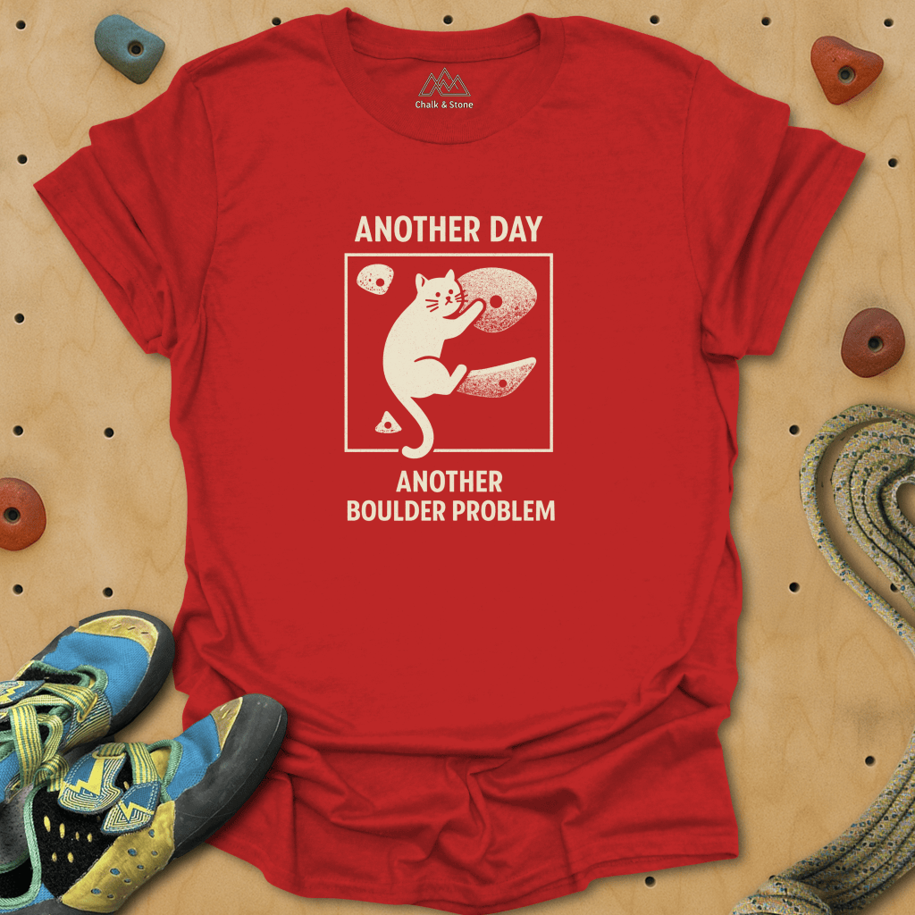 Another Boulder Problem Cat Tee