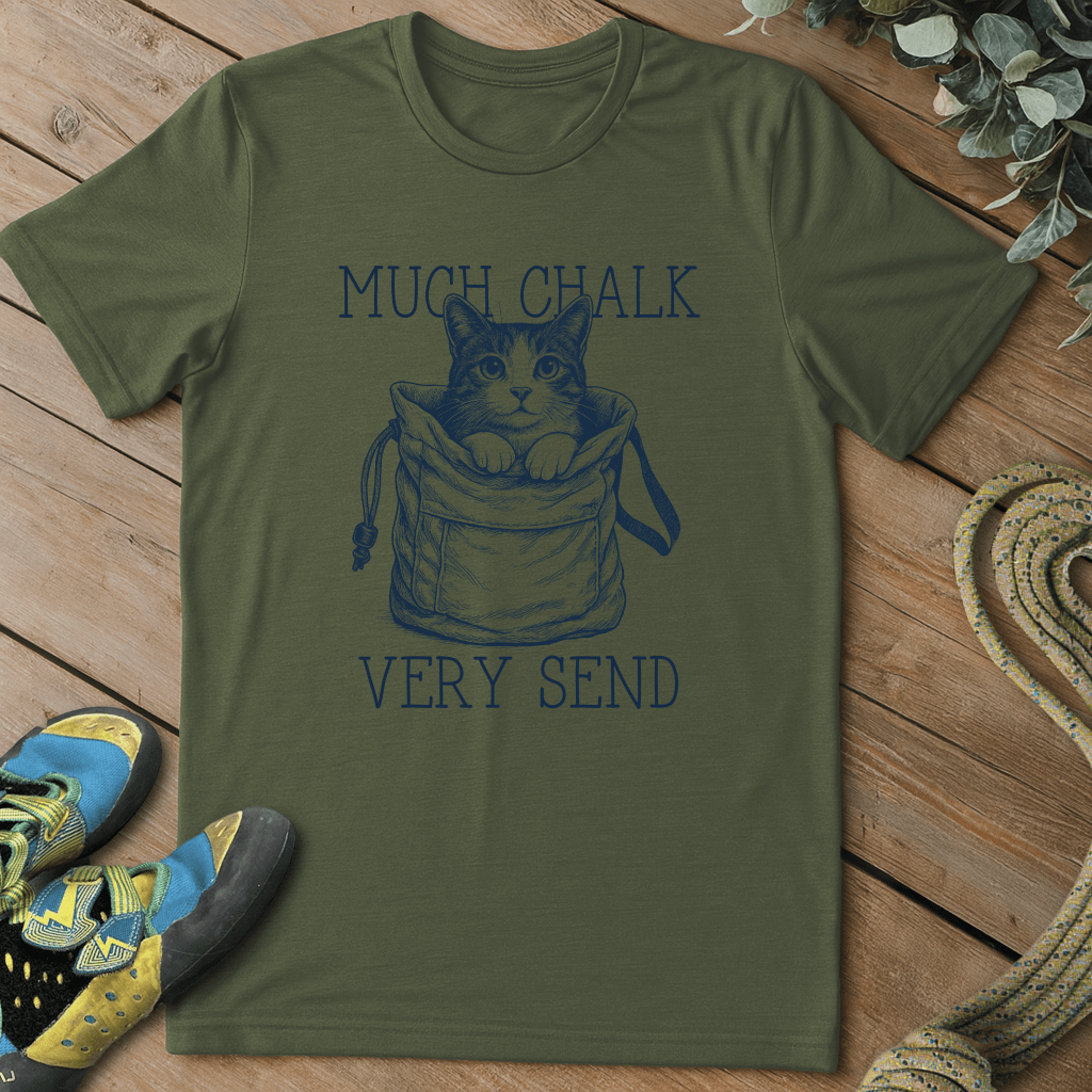 Much Chalk Very Send Tee