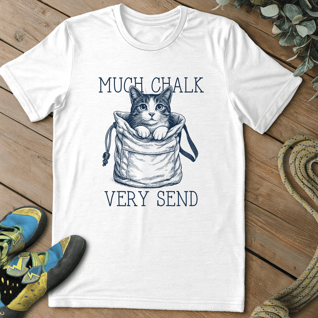 Much Chalk Very Send Tee