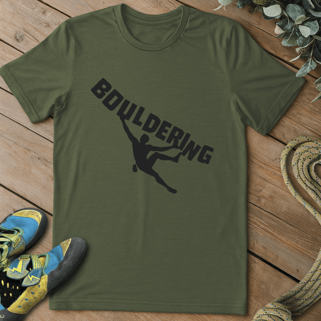 Cruxing Boulder Tee