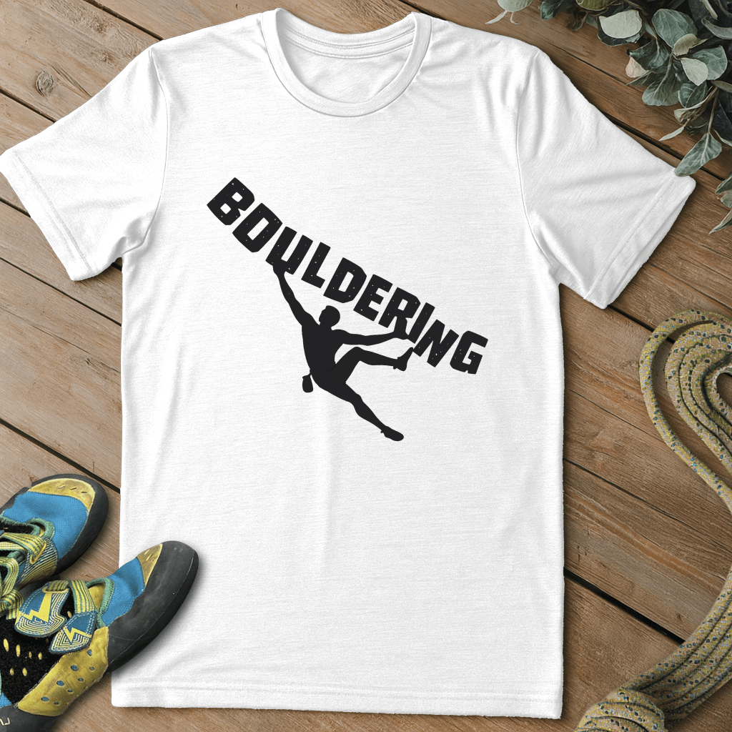 Cruxing Boulder Tee