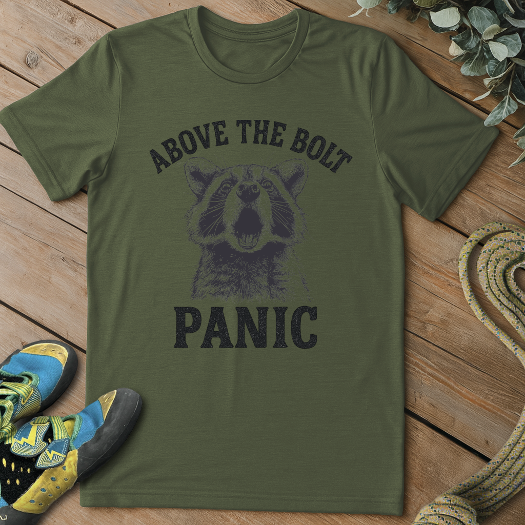 Panicking Raccoon Tee