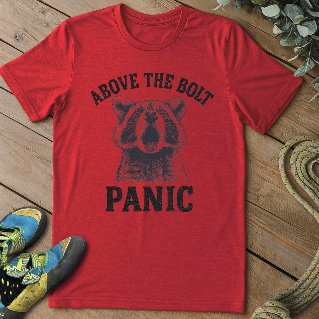Panicking Raccoon Tee