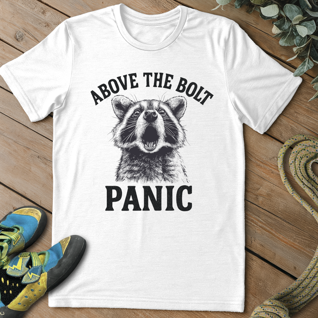 Panicking Raccoon Tee