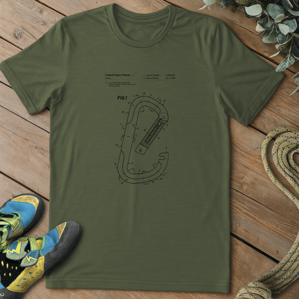 Snap Hook Blueprint Tee