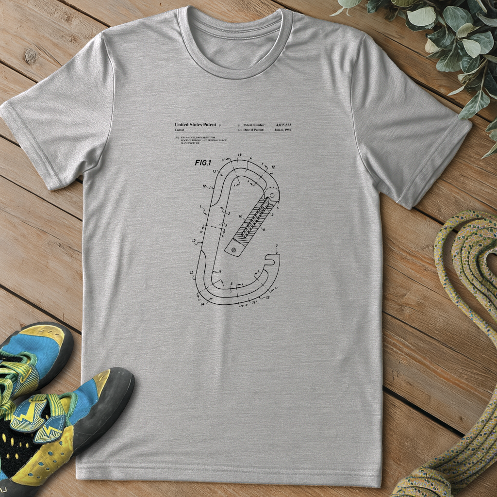 Snap Hook Blueprint Tee