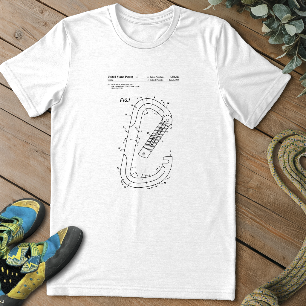 Snap Hook Blueprint Tee