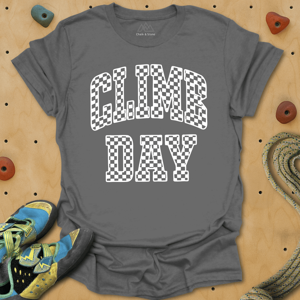 Checker Climb Day Tee