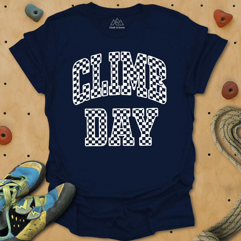 Checker Climb Day Tee