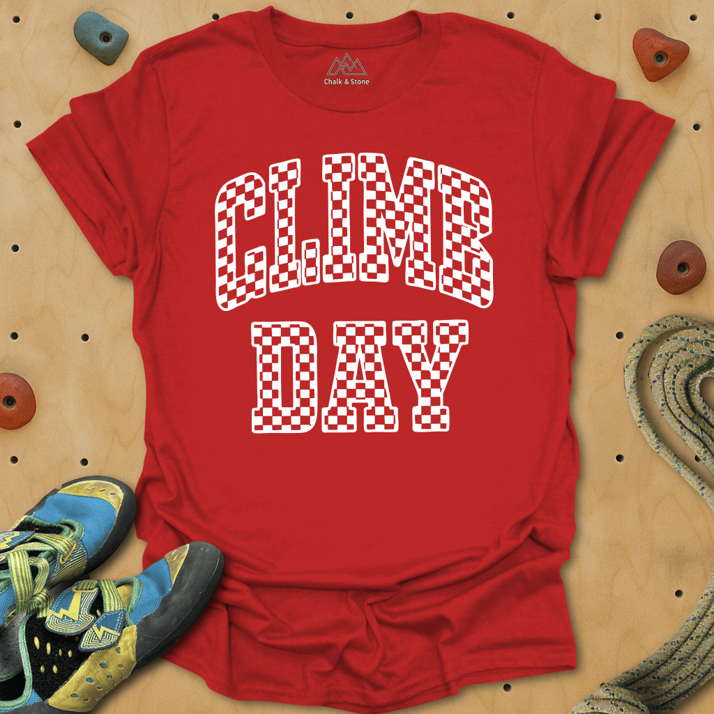 Checker Climb Day Tee