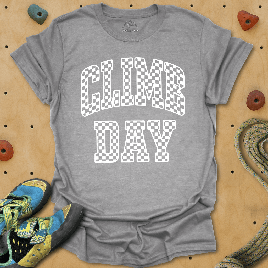 Checker Climb Day Tee