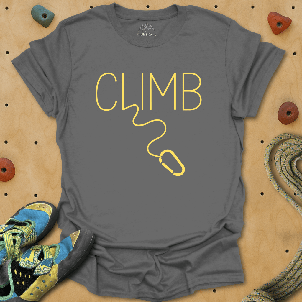 Climb Clipped Tee
