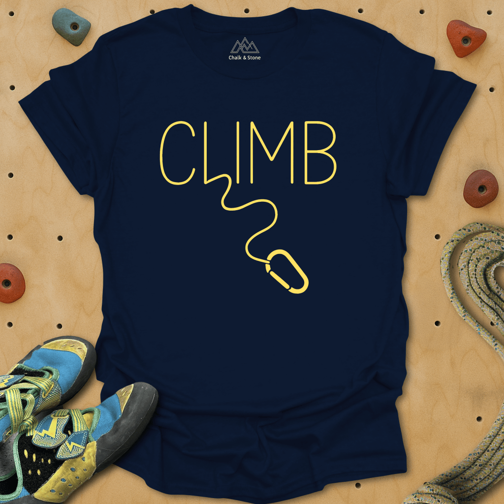 Climb Clipped Tee