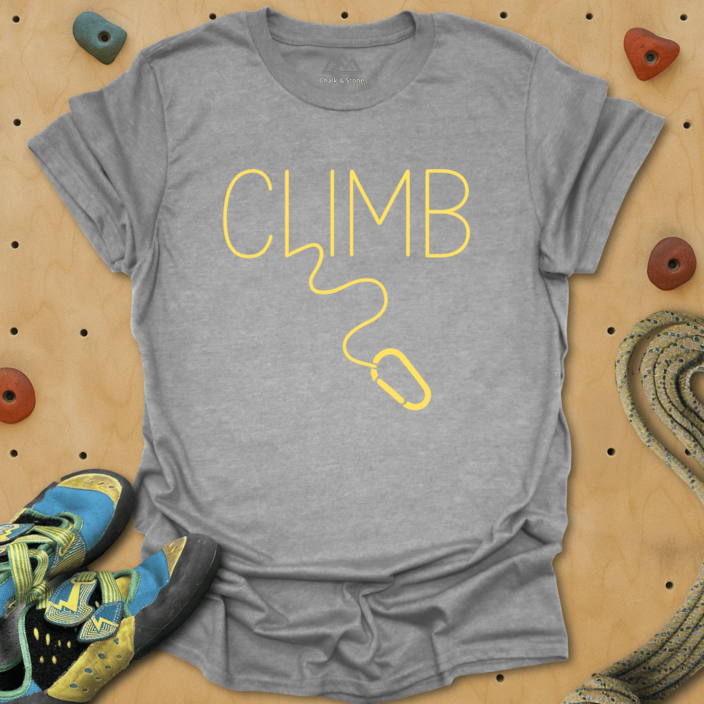 Climb Clipped Tee