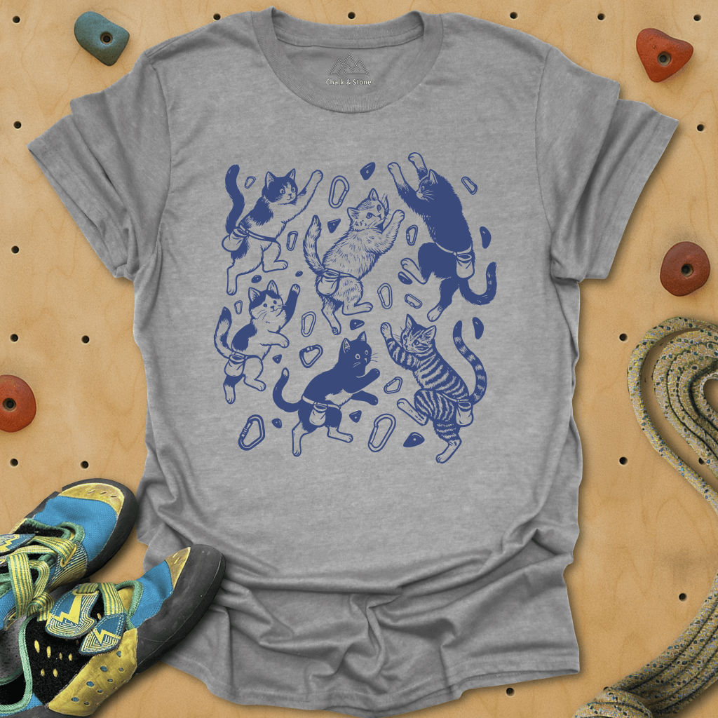 Floating Cat Climb Tee