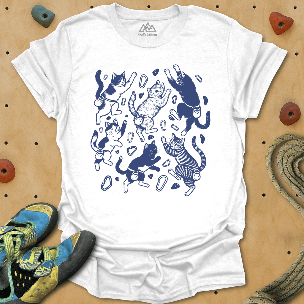 Floating Cat Climb Tee
