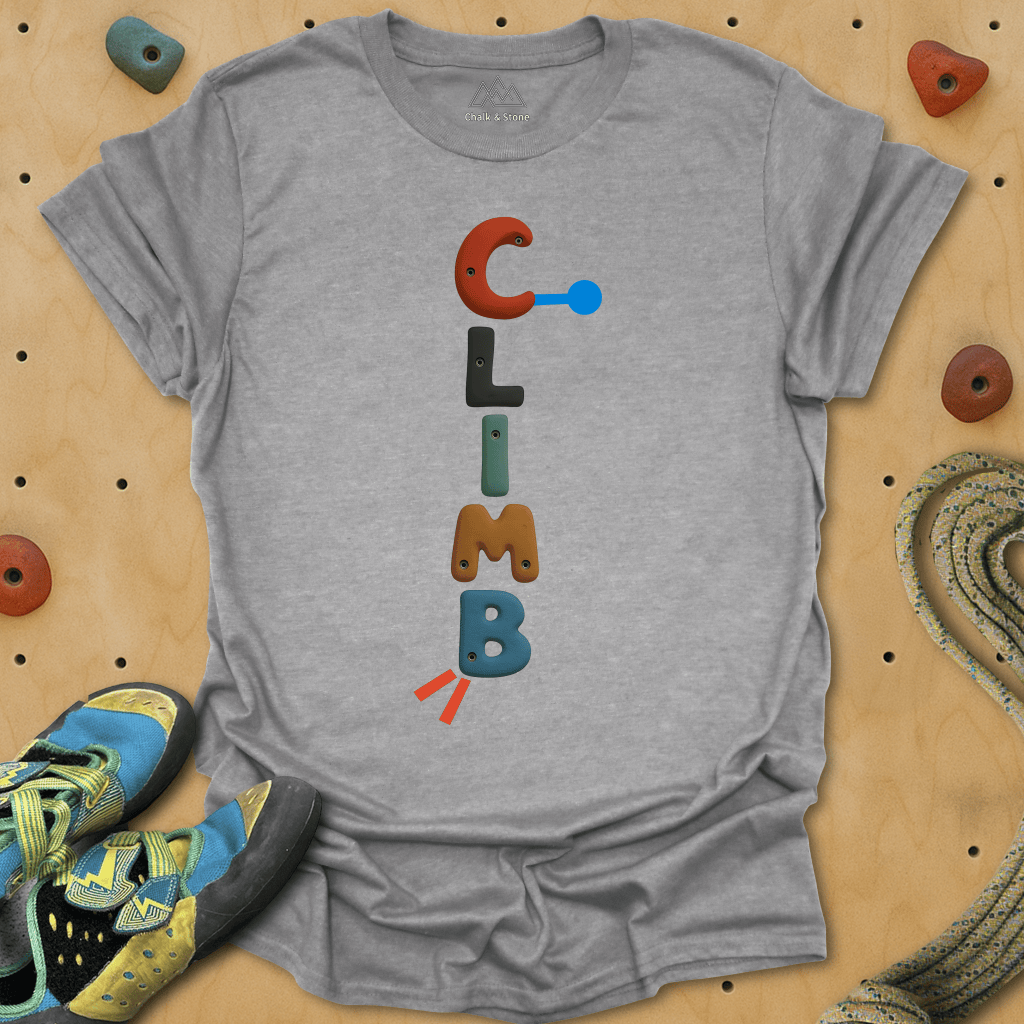 CLIMB Bouldering Route Tee