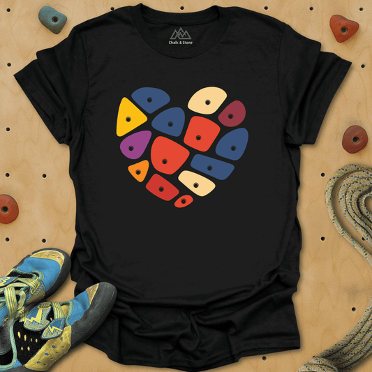 Climbing Hold Heart Tee