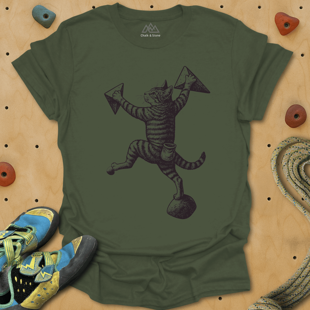 Cat Climb Slopers Tee