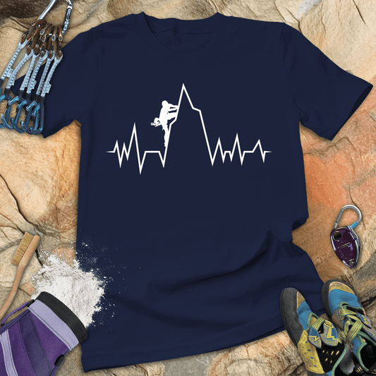 Bouldering Heartbeat Tee