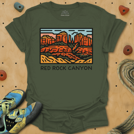 Simple Red Rock Canyon Tee