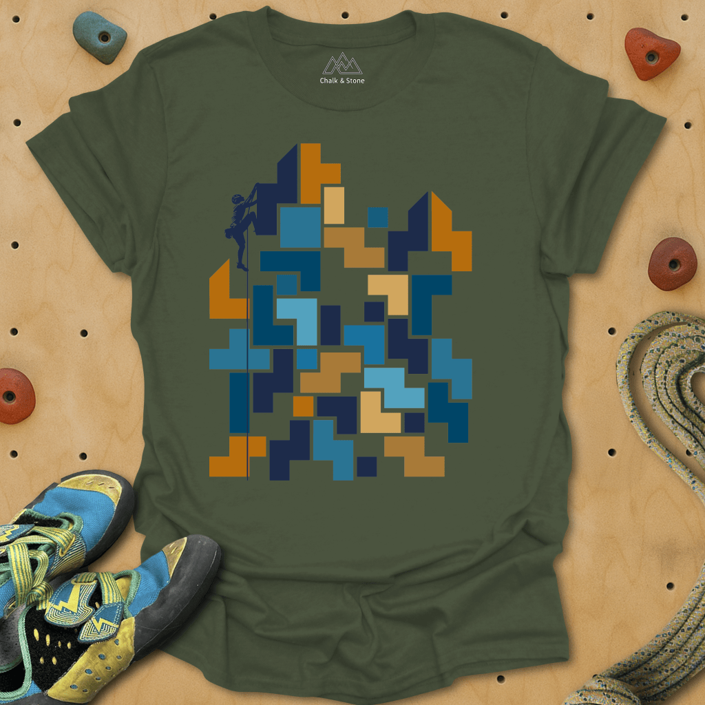 Tetris Block Climb Tee