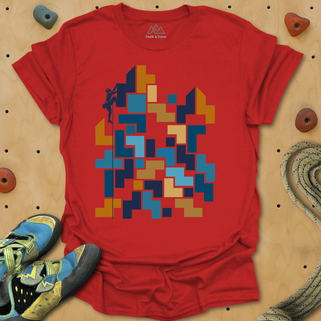 Tetris Block Climb Tee