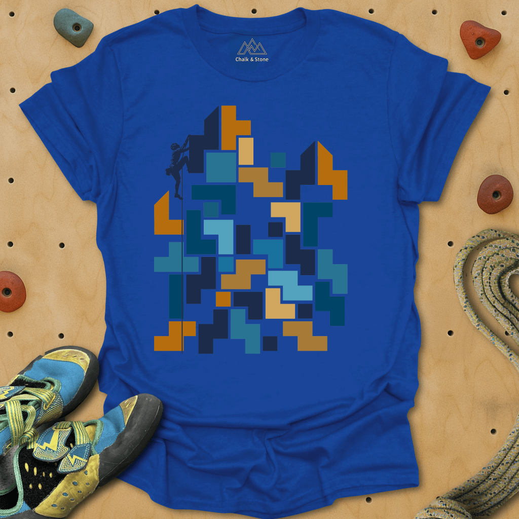 Tetris Block Climb Tee