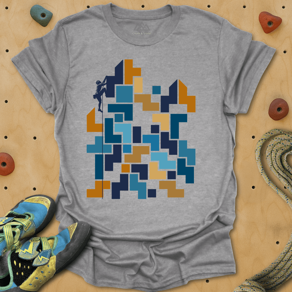 Tetris Block Climb Tee