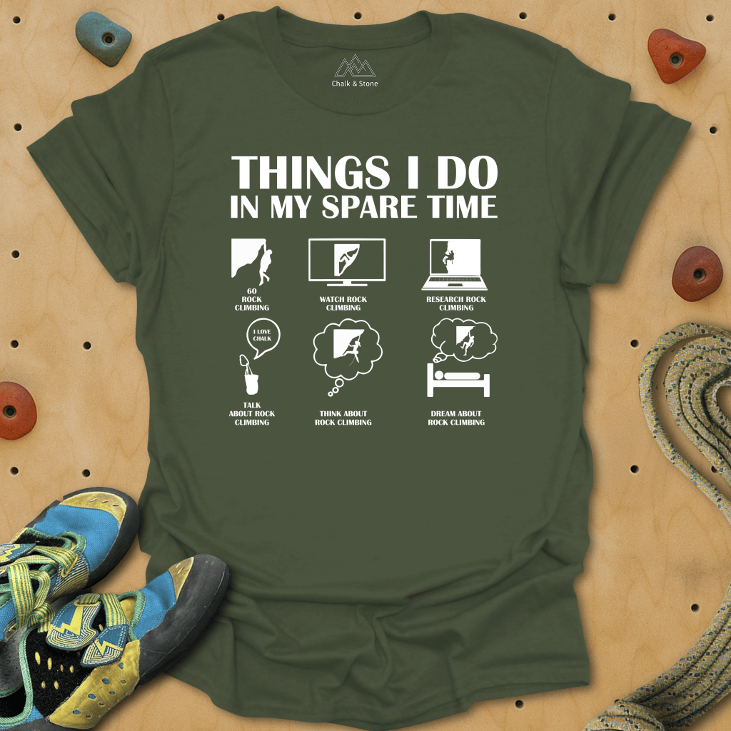 Climbing Spare Time Tee